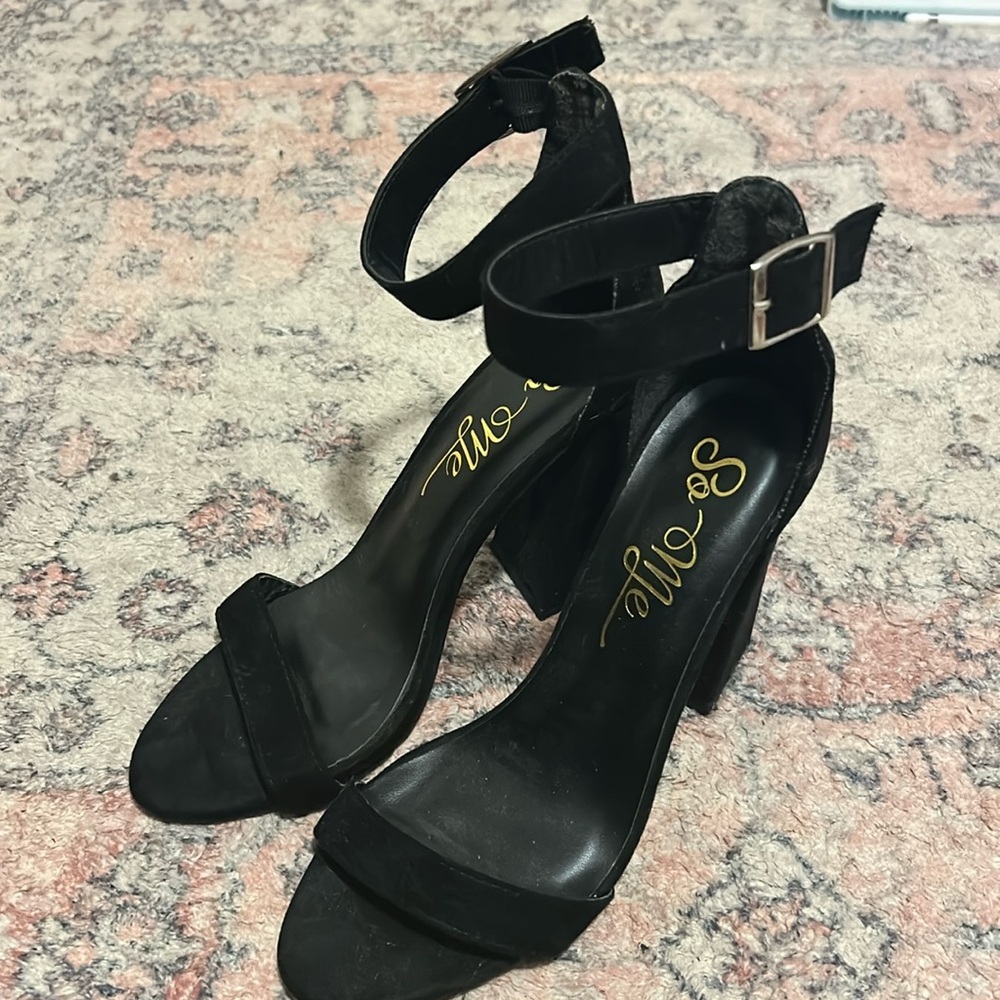 Classic Black Heels